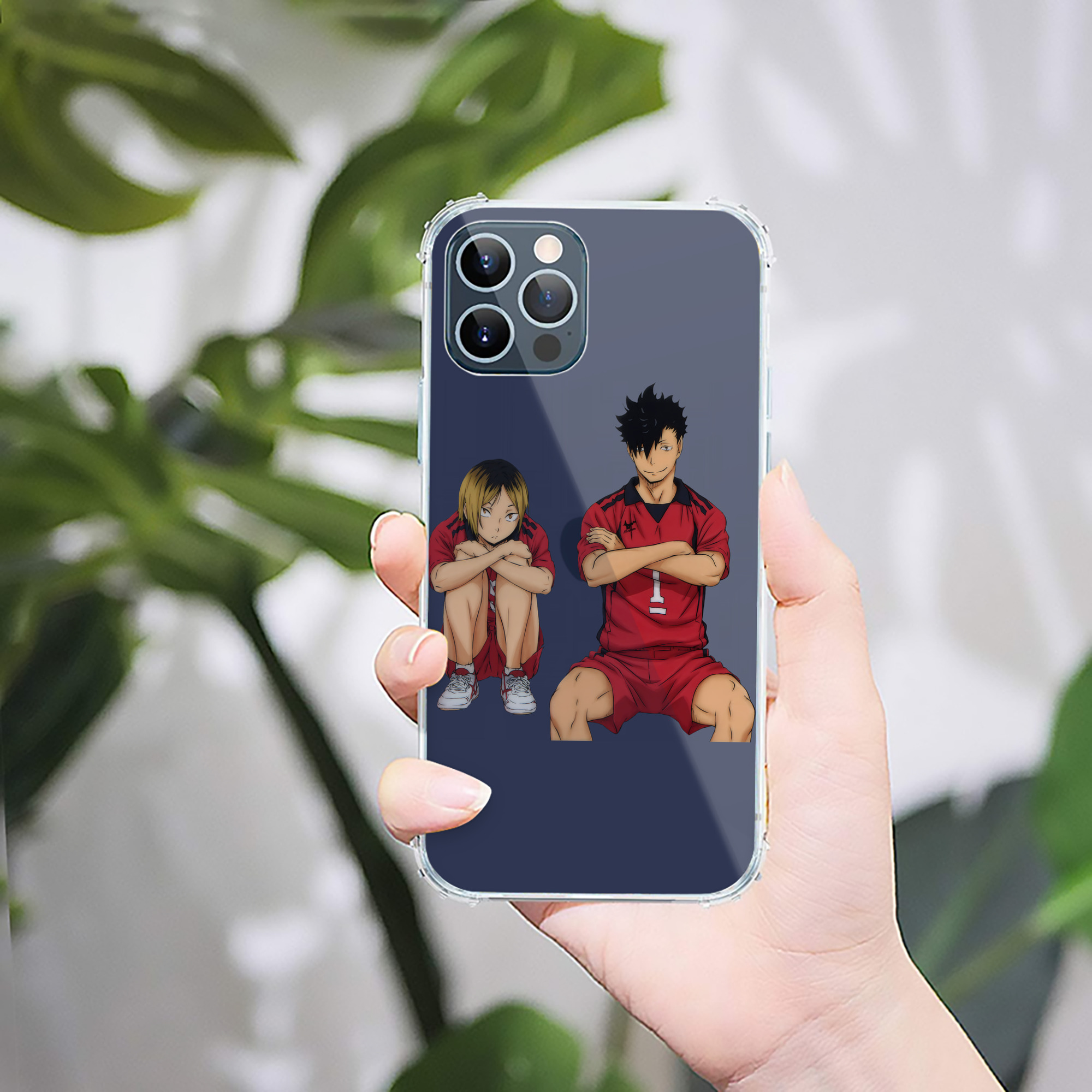 （画像用） ハイキュー!! Haikyu!! 【iPhone 12シリーズ対応】透明スマホケース（クリアソフトケース）